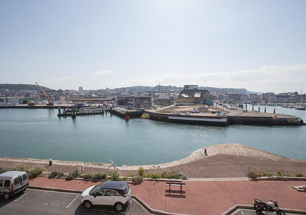 A Babord Fecamp Appartement Vue Port Et Mer Linge Inclus エクステリア 写真