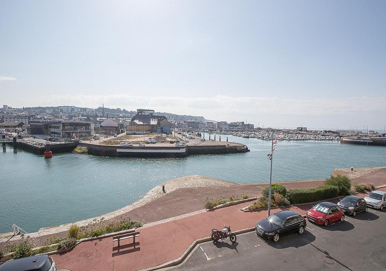 A Babord Fecamp Appartement Vue Port Et Mer Linge Inclus エクステリア 写真