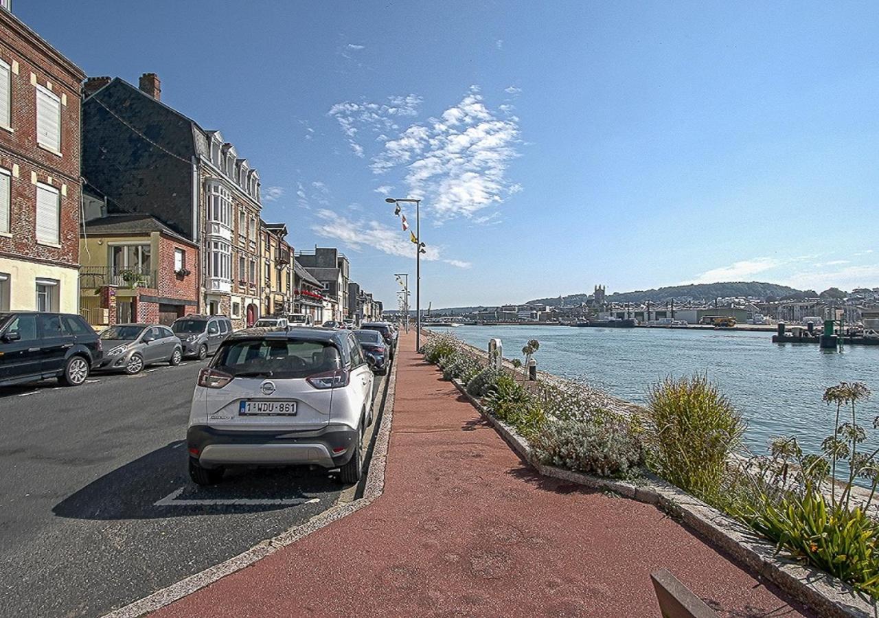 A Babord Fecamp Appartement Vue Port Et Mer Linge Inclus エクステリア 写真